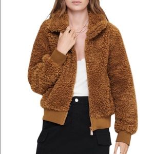 Sherpa bomber jacket like new